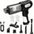 Handheld Vacuum Cleaner, 4 in 1 Car Vacuum Cleaner Cordless Portable 9000Pa Cordless Vacuum Cleaner for Car Home Pet Hair, Strong Cyclonic Suction, Lightweight Rechargeable,80dB