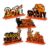 Happy Halloween Table Decorations Wooden Stand Centrepiece Signs