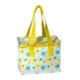 Happy Planet Giftshop Foil-Lined Lunch Bag 21x12x16cm Summer Flowers Design