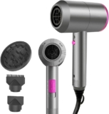 HappyGoo Ionic Hair Dryer with Powerful AC Motor, Fast Drying Hairdryer