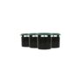 Harbour Housewares Slug & Snail Beer Traps – Green/Black – Pack of 4