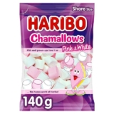 Haribo Chamallows Pink & White Marshmallows 140g (Nectar Price)