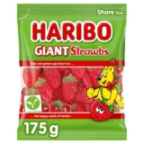 Haribo Giant Strawbs Fruit Gums 175G – Clubcard Price