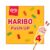 Haribo Haribo Push-Up Strawberry & Vanilla Ice Cream Lollies 4 x 85ml