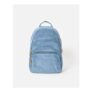 Harper Light Blue Corduroy Triple Zip Backpack