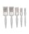 Harris Essentials Walls & Ceilings Paint Brush Set Pack of 5 0.5, 1, 1.5, 2