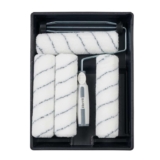 Harris Seriously Good Walls & Ceilings Paint Roller Set 9in, 1 x 9 Frame, 4 x 9 Medium Pile Roller Sleeves & Tray 9