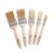 Harris Trade Paint Brush Multi-Pack, Pack of 5 – 0.5, 1, 1.5, 2