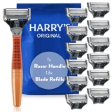 Harrys Original Value Pack, Includes Weighted Handle & 13 Razor Blade Refills (Orange) S&S – £20.06