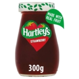 Hartleys Jam 300g – Raspberry/ Strawberry / Blackcurrant/ Apricot
