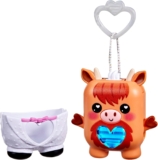 Hasbro Nano-Mals Cowbert the Highland Cow Electronic Fidget Pet, Brown