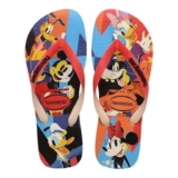 Havaianas Disney Stylish Unisex Adults FlipFlop Beige Straw/Red Ruby 8.5/9 UK