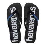 Havaianas Womens Top Logomania Turquoise Flip Flops size 5/6