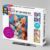 Hawksbill Paint by Numbers Cat Kit for Kids & Adults 30x30cm Canvas Acrylic Paint Set with Brushes