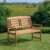 Hawkshead 2 Seater Hardwood Outdoor Garden Patio Bench / Sold & shipped by Cheaper Online ltd