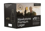 Hawkstone Premium Lager 10x330ml ABV 4.8%