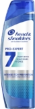 Head & Shoulders Anti-Dandruff Shampoo Pro-Expert 7 Intense Itch Rescue 300ml. Fights 7 Scalp Issues for Complete Scalp Protection. Clinically Proven to Instantly Cool and Fight the Causes of Itching