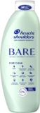Head & Shoulders Bare Anti-Dandruff Shampoo 400ml, Pure Clean Sulfate Free for Oily Scalp. Bare Shampoo Prevents Dandruff with Minimal Ingredients. Free from Dyes, Sulphates and Silicones