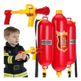 Healifty Fireman Water Extinguisher Backpack Soaker Toy with Adjustable Straps