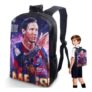 Heartsking Football School Bag 14.5inch Lightweight Backpack