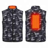 Heated Gilet for Man UK Heating Vest Body Warmer Waistcoat for Outdoor – usb powered
