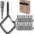Heavy-Duty Screw-In Hooks with Safety Buckle, 2.16 Inch Metal Ceiling Hooks for Hanging Plants and Outdoor String Lights, Windproof Eye Hooks Screw for Patio, Lights, Bird Feeders (Black, 32 Pcs)