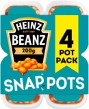 Heinz Baked Beans Snap Pots 4 x 200g