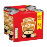 Heinz Cream of Chicken Tinned Soup 4 X 400g