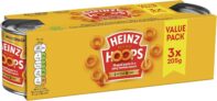 Heinz Spaghetti Hoops in Tomato Sauce, 205 g (Pack of 3)