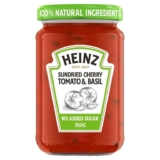 Heinz Sun-Ripened Cherry Tomato And Basil Pasta Sauce 350G – (£1.47 With S&S)