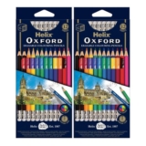 Helix Erasable Colouring Pencils (Pack of 24)