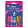 Helix Oxford Colour Gel Pens x10 Pens with Plastic Free Packaging