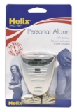 Helix Personal Attack Alarm with Torch 100db Siren, Grey – Sold by COS Supplies Ltd / FBA