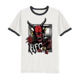 Hellfire Club Stranger Things 5 Ringer Tee (Large)