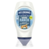 Hellmanns Creamy Ranch Sauce Made with Buttermilk & Garlic Cool & Tangy Flavour 245g (£1.58 / £1.41 max S&S)