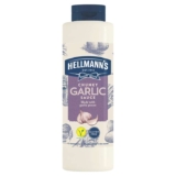 Hellmanns Garlic Sauce, Garlic Mayonnaise Sauce, 850ml