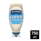 Hellmanns Light Squeezy Mayonnaise 750ml