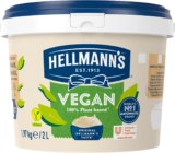 Hellmanns Vegan Mayonnaise, Catering Mayonnaise, 2 Litre Tub