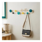 Hello Decorative Wall Hooks H 14cm X W 64cm X D 5cm