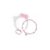 Hello Kitty Kids Headband, Necklace and Bracelet Set