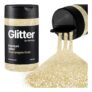 Hemway Champagne Gold Glitter Shaker, 130g