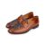Henry Tan & Blue Flower Mens Leather Loafer