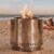 HerQs Blaze 50cm Wood Burning Stainless Steel Fire Pit Bundle