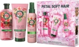 Herbal Essences Rose Scent Petal Soft Giftset: Shampoo 250ml, Conditioner 200ml, Leave-In Spray 145ml