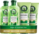Herbal Essences Sulphate Free Shampoo and Conditioner Set for Dry Hair Including Curly and Wavy, Hydrate, Cleanse and Nourish, Sulfate Free & Vegan, VALUE PACK, 2x350ml Shampoo, 2x250ml Conditioner