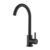 Hevenaov Black Stainless Steel Kitchen Sink Mixer Tap, 360 Swivel