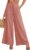 Heymoments Womens High Waisted Wide Leg Palazzo Trousers with Pockets Long High waisted wide leg palazzo, 100% polyester crinkle ice silk, deep side pockets, summer beach vacation lounge