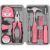 Hi-Spec Pink Small Tool Kit for Home DIY, Repairs & Crafts 24pc – Apollo Fulfilment Ltd – FBA