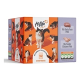 HiLife Kitten Wet Food Pouches: Chicken & Tuna Pate 32x70g