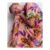 High Neck Blouson Sleeve Dress Multi Opulent Blossom